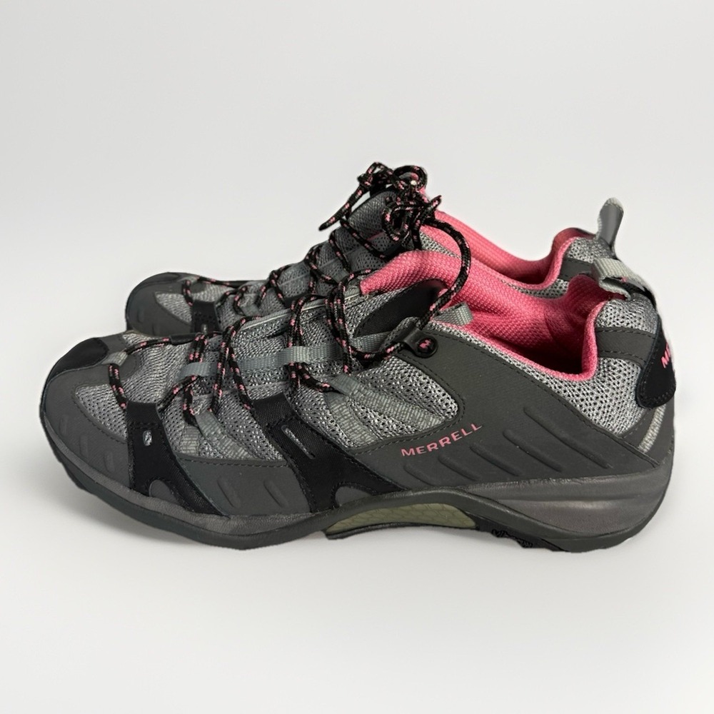 Merrell Women's Siren Sport 2 Trail/Hiking Shoes Black/Pink US 11 Vibram Sole - Picture 2 of 8